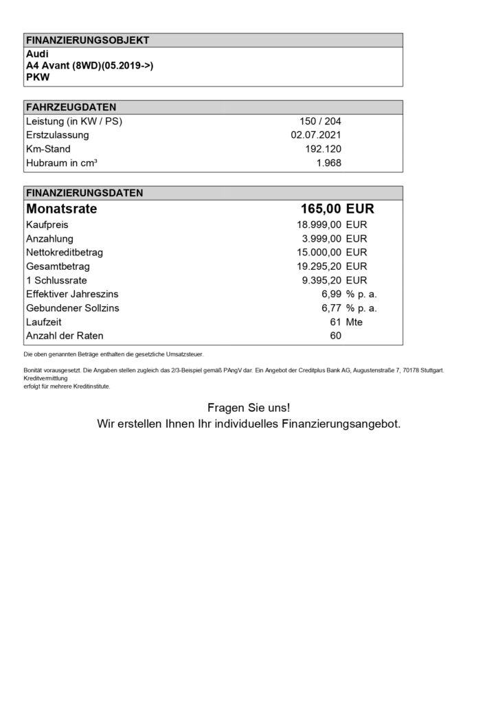 Audi A4 Avant 40 TDI advanced LED*Leder*Assist